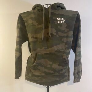 Steel City Camouflage Hoodie Size S